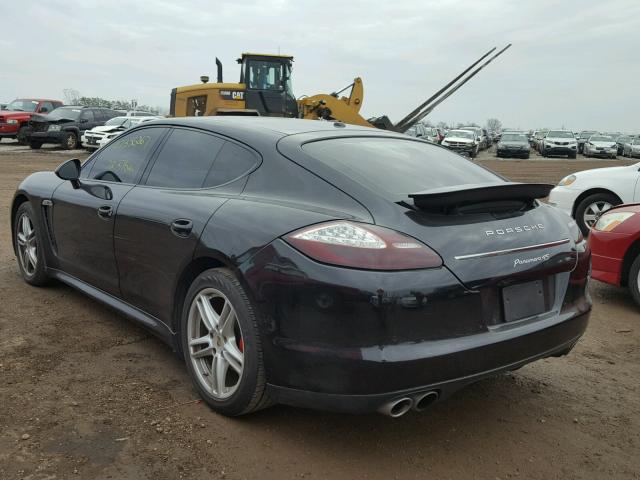 WP0AB2A78AL060467 - 2010 PORSCHE PANAMERA S BLACK photo 3