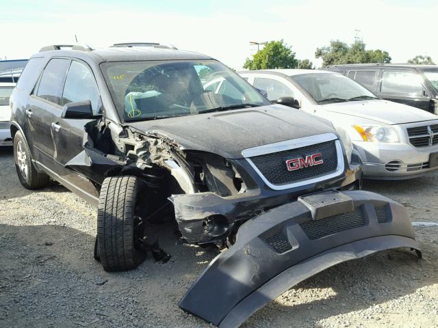 1GKER13778J121368 - 2008 GMC ACADIA SLE BLACK photo 1