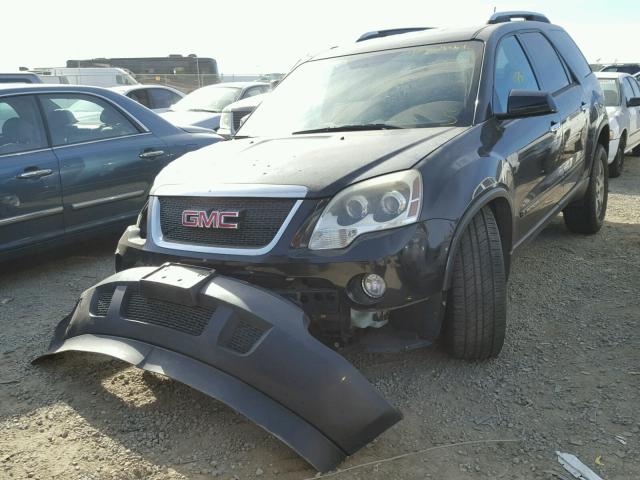 1GKER13778J121368 - 2008 GMC ACADIA SLE BLACK photo 2