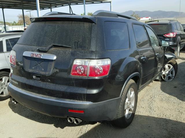 1GKER13778J121368 - 2008 GMC ACADIA SLE BLACK photo 4