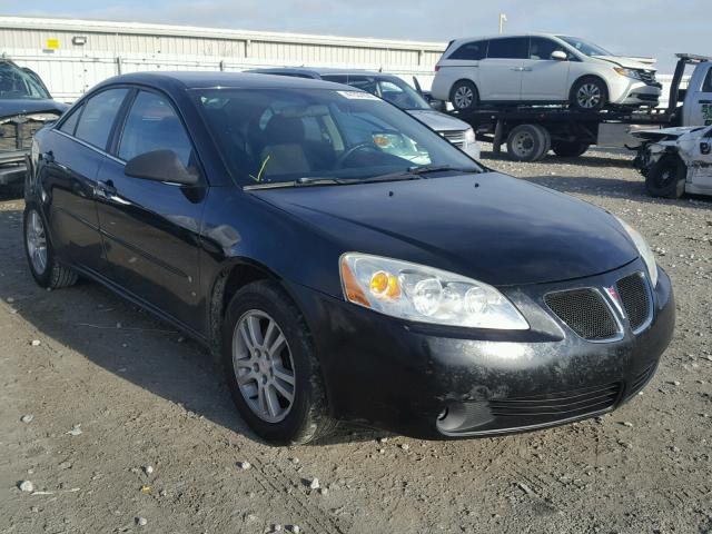 1G2ZG558064267966 - 2006 PONTIAC G6 SE1 BLACK photo 1