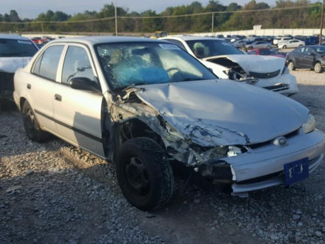 1Y1SK528X1Z445633 - 2001 CHEVROLET GEO PRIZM 银色 照片 1