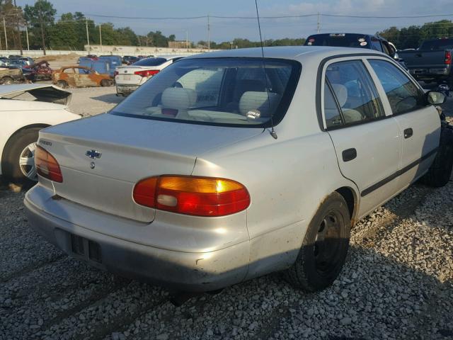 1Y1SK528X1Z445633 - 2001 CHEVROLET GEO PRIZM 银色 照片 4