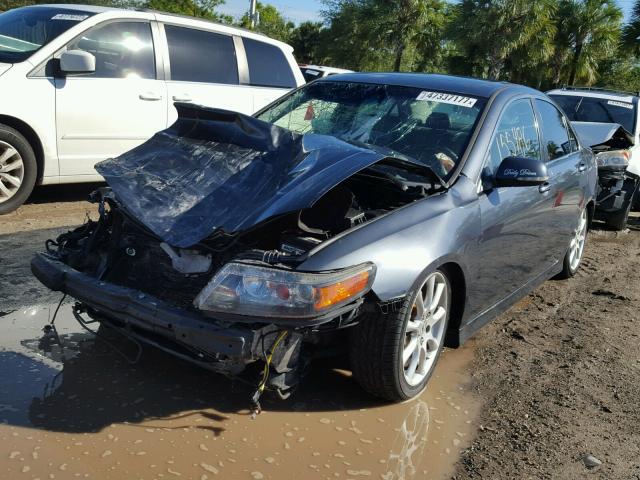 JH4CL96856C030056 - 2006 ACURA TSX BLUE photo 2