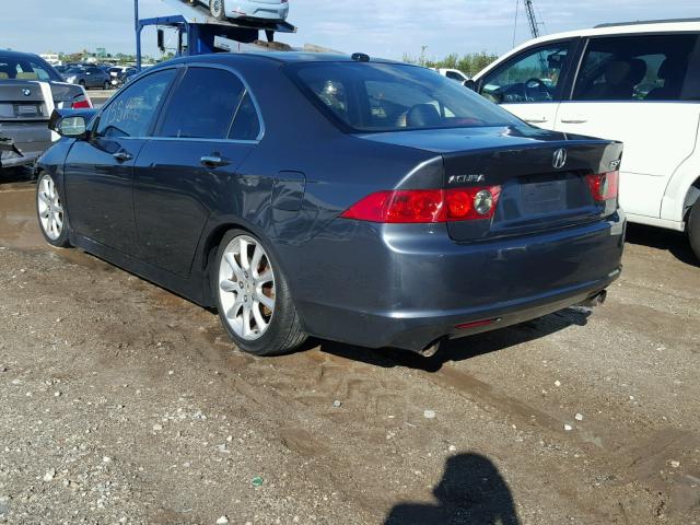 JH4CL96856C030056 - 2006 ACURA TSX BLUE photo 3