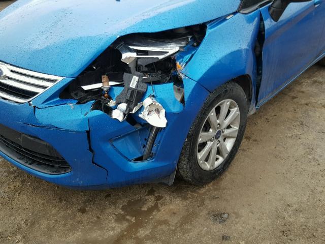 3FADP4BJ2DM224759 - 2013 FORD FIESTA SE BLUE photo 9