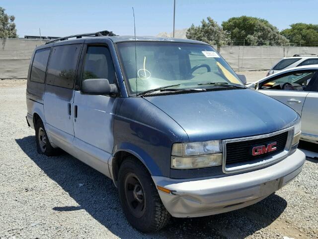 1GKDM19W7YB506738 - 2000 GMC SAFARI XT BLUE photo 1