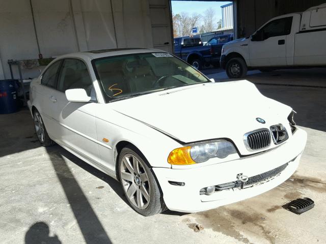 WBABM3341YJN82187 - 2000 BMW 323 CI WHITE photo 1