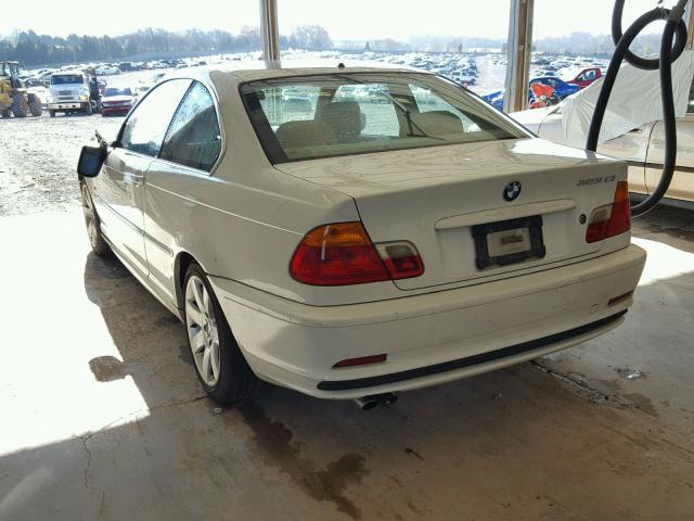 WBABM3341YJN82187 - 2000 BMW 323 CI WHITE photo 3