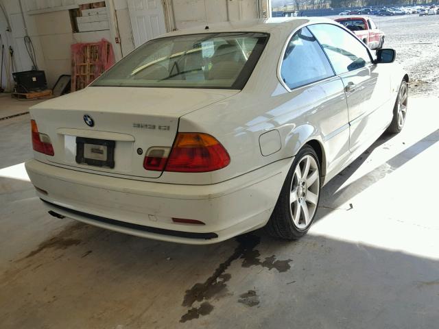 WBABM3341YJN82187 - 2000 BMW 323 CI WHITE photo 4