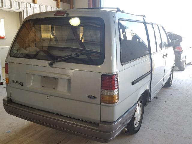 1FMDA31X7TZB59010 - 1996 FORD AEROSTAR GRAY photo 4