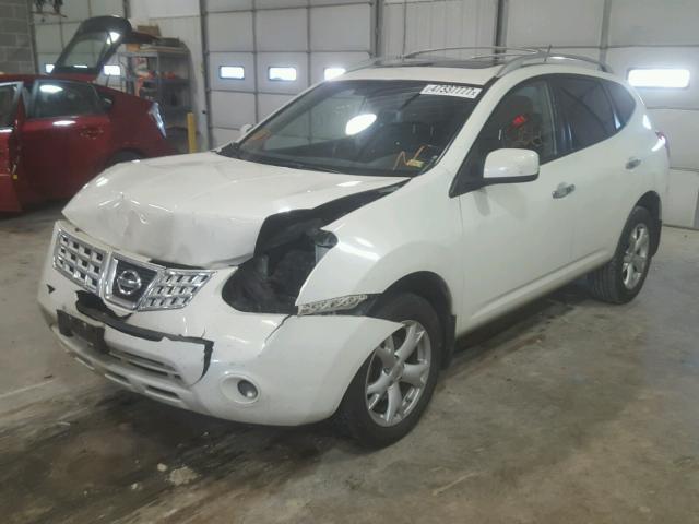 JN8AS5MT6AW025388 - 2010 NISSAN ROGUE S WHITE photo 2