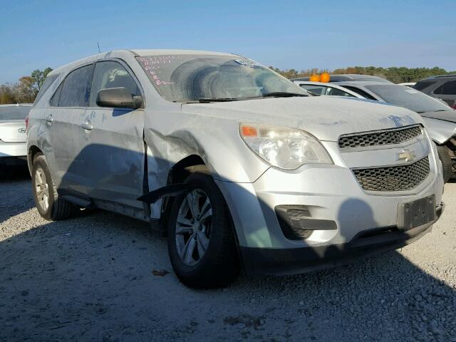 2CNALBEW9A6381050 - 2010 CHEVROLET EQUINOX LS GRAY photo 1