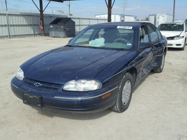 2G1WL52M1X9163067 - 1999 CHEVROLET LUMINA BAS ლურჯი ფოტო 2