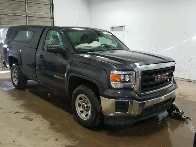 1GTN1TEH7EZ313892 - 2014 GMC SIERRA C15 GRAY photo 1