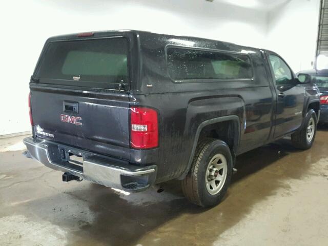 1GTN1TEH7EZ313892 - 2014 GMC SIERRA C15 GRAY photo 4