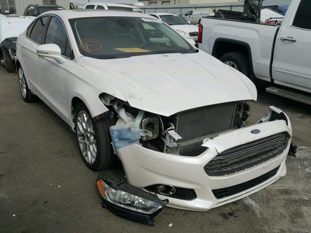 3FA6P0K94DR261130 - 2013 FORD FUSION TIT WHITE photo 1