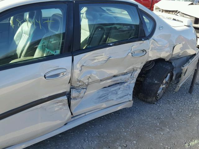 2G1WH52K339143817 - 2003 CHEVROLET IMPALA LS CREAM photo 9