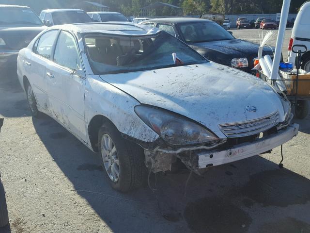 JTHBF30G530100961 - 2003 LEXUS ES 300 WHITE photo 1