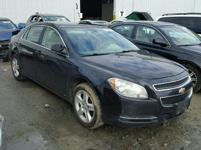 1G1ZG57B09F259274 - 2009 CHEVROLET MALIBU LS BLACK photo 1