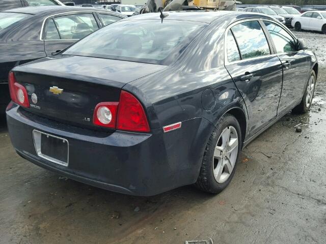 1G1ZG57B09F259274 - 2009 CHEVROLET MALIBU LS შავი ფოტო 4