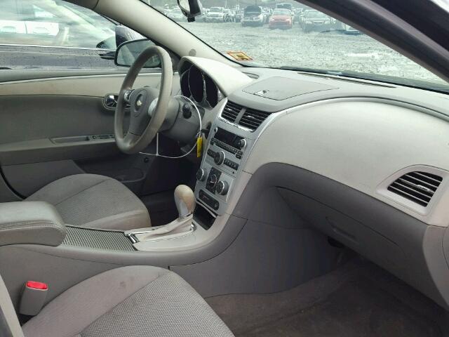 1G1ZG57B09F259274 - 2009 CHEVROLET MALIBU LS შავი ფოტო 5