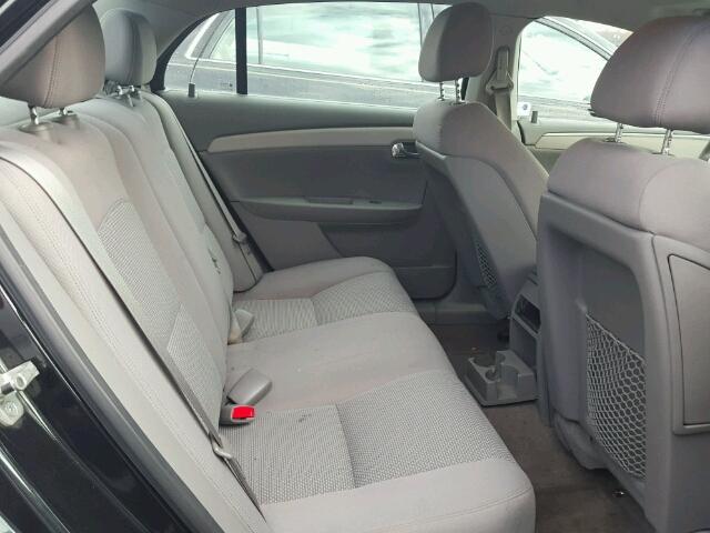 1G1ZG57B09F259274 - 2009 CHEVROLET MALIBU LS შავი ფოტო 6
