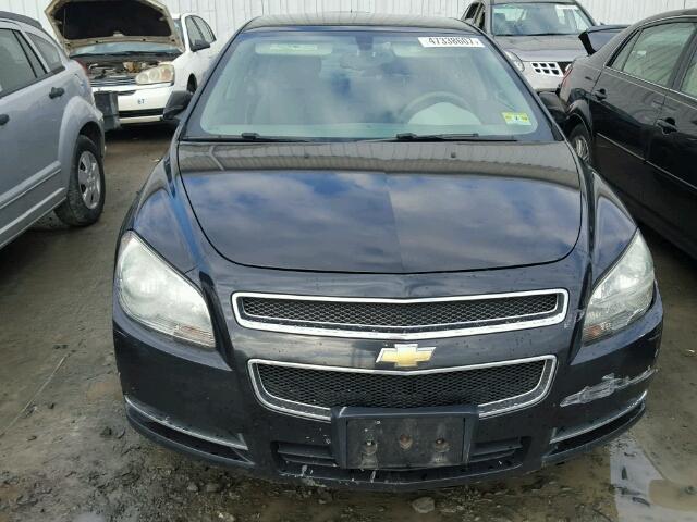 1G1ZG57B09F259274 - 2009 CHEVROLET MALIBU LS შავი ფოტო 9