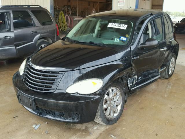 3A8FY48B68T225725 - 2008 CHRYSLER PT CRUISER BLACK photo 2