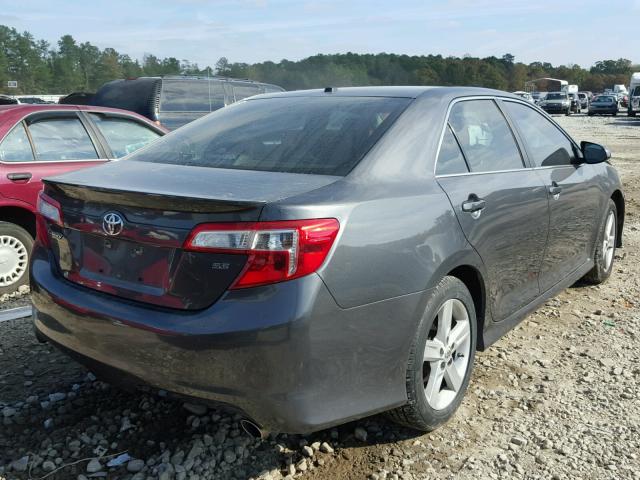 4T1BF1FK1CU078561 - 2012 TOYOTA CAMRY BASE GRAY photo 4