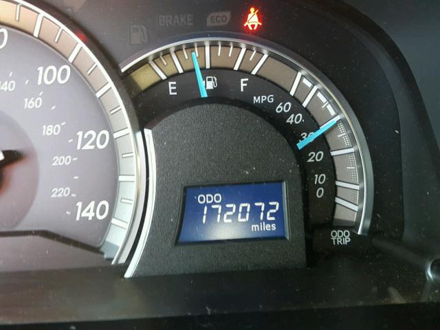 4T1BF1FK1CU078561 - 2012 TOYOTA CAMRY BASE GRAY photo 8