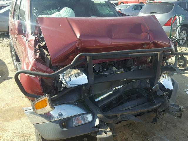 JT3GN86R610187044 - 2001 TOYOTA 4RUNNER SR MAROON photo 9