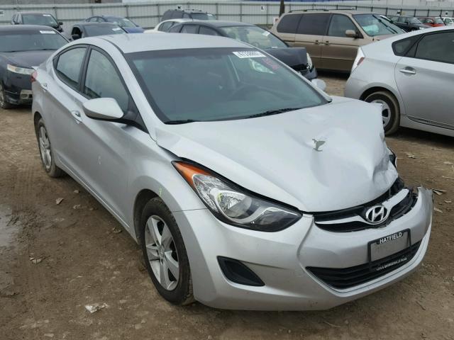 KMHDH4AE9BU140731 - 2011 HYUNDAI ELANTRA GL SILVER photo 1