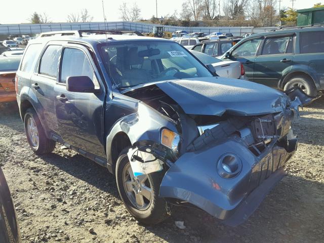 1FMCU0D73CKA06968 - 2012 FORD ESCAPE XLT BLUE photo 1