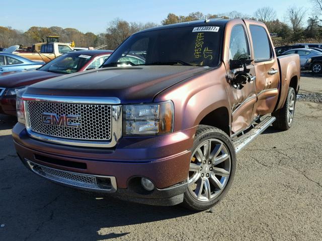 3GTEK03269G170286 - 2009 GMC SIERRA K15 PURPLE photo 2