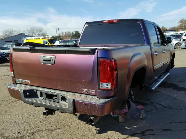 3GTEK03269G170286 - 2009 GMC SIERRA K15 PURPLE photo 4