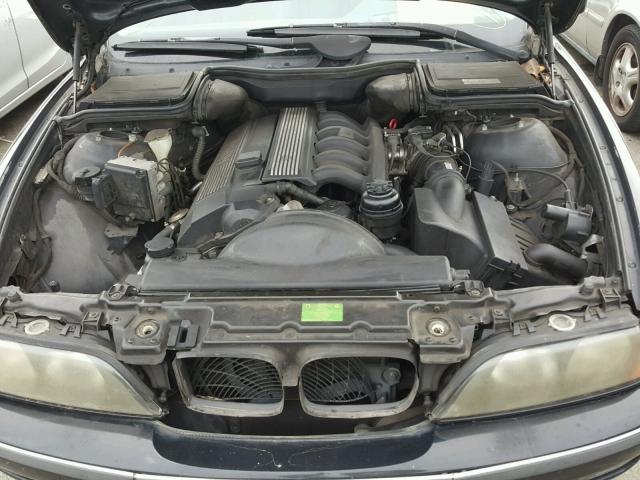 WBADD5328VBV53214 - 1997 BMW 528 I BLACK photo 7