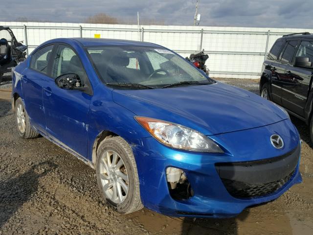 JM1BL1V83C1653084 - 2012 MAZDA 3 I BLUE photo 1