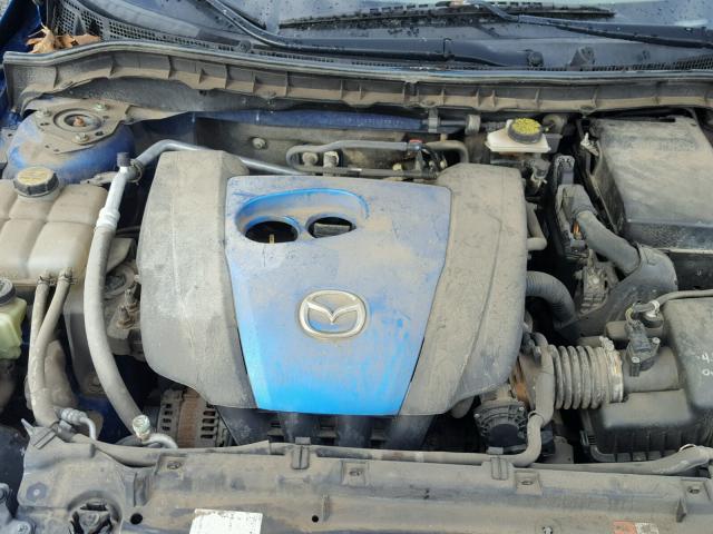 JM1BL1V83C1653084 - 2012 MAZDA 3 I BLUE photo 7