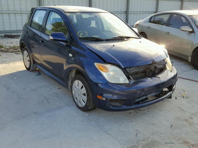 JTKKT624260132357 - 2006 TOYOTA SCION XA BLUE photo 1