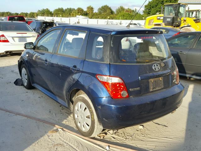 JTKKT624260132357 - 2006 TOYOTA SCION XA BLUE photo 3