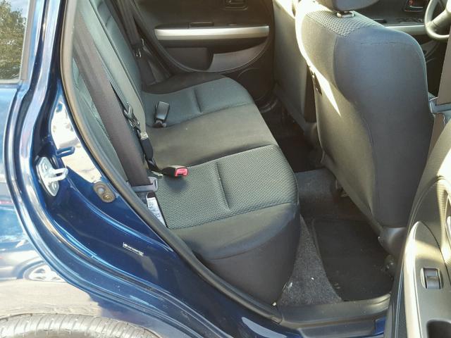 JTKKT624260132357 - 2006 TOYOTA SCION XA BLUE photo 6