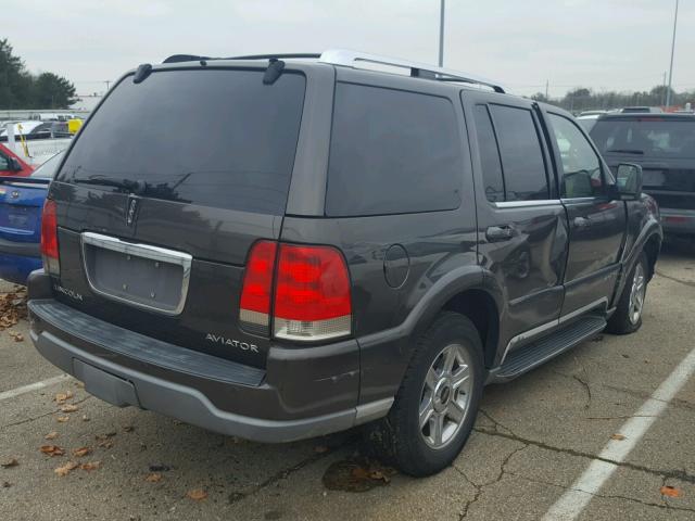 5LMEU88H25ZJ01958 - 2005 LINCOLN AVIATOR 黑色 照片 4