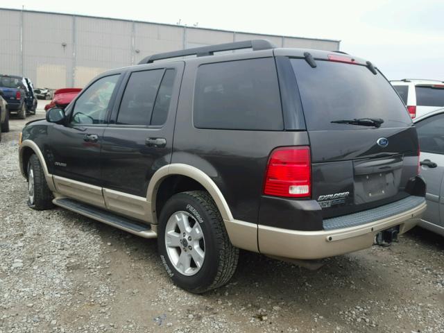 1FMZU74K55UA52025 - 2005 FORD EXPLORER E CHARCOAL photo 3