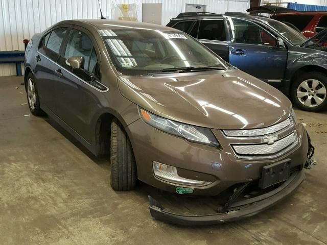 1G1RE6E42EU125744 - 2014 CHEVROLET VOLT BROWN photo 1