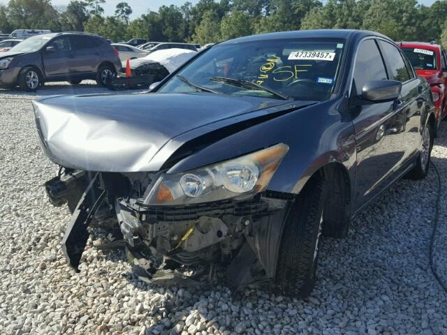 1HGCP2F62BA058822 - 2011 HONDA ACCORD SE GRAY photo 2