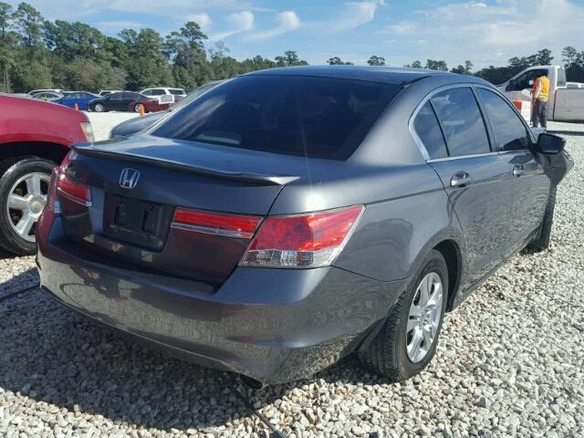 1HGCP2F62BA058822 - 2011 HONDA ACCORD SE GRAY photo 4