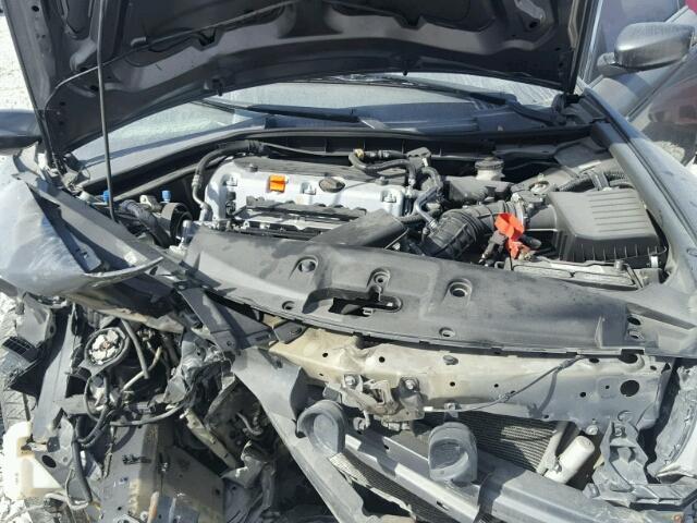 1HGCP2F62BA058822 - 2011 HONDA ACCORD SE GRAY photo 7