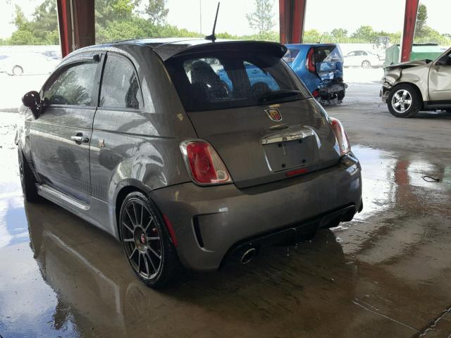 3C3CFFFH2DT747804 - 2013 FIAT 500 ABARTH CHARCOAL photo 3