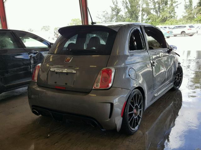 3C3CFFFH2DT747804 - 2013 FIAT 500 ABARTH CHARCOAL photo 4